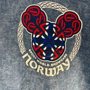 Disney Spirit Jersey Norway EPCOT World Showcase Mineral Wash